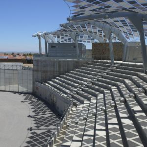 Shade of the wire mesh